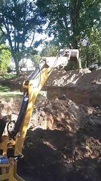 The U Dig 40 Backhoe gets the job done