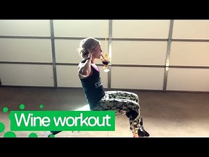 Woman Demonstrates Hilarious 'Wine Workout'