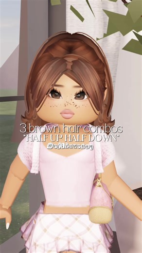 3 Stylish Brown Hair Combos for Berry Avenue