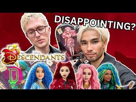 NEW Mattel Disney Descendants dolls!! Unboxing and review!