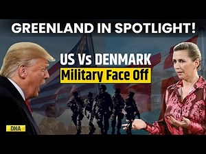 US Greenland News: Military Strength Comparison Between US And Denmark I World News I Donald Trump