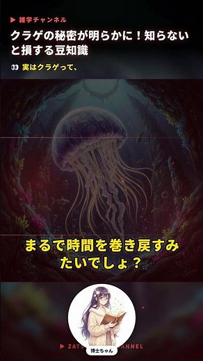 クラゲの秘密が明らかに！知らないと損する豆知識