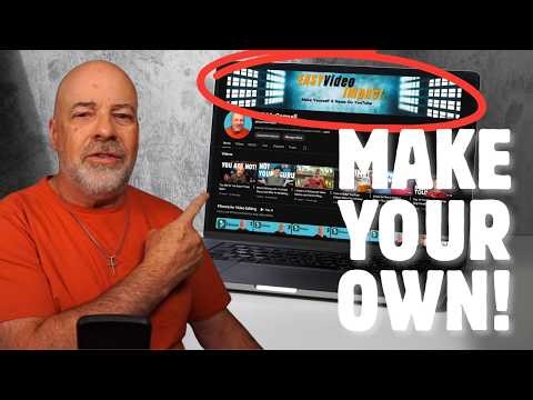 How To Create a YouTube Banner (For Beginners) From Start to Finish