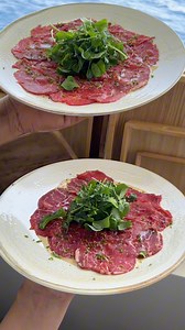 Raw mest 🤩 carpaccio #carpaccio | Khalil Vlog