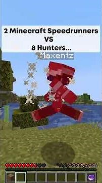 2 Minecraft Speedrunners VS 8 Hunters...