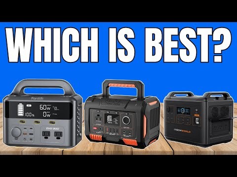 Top 5 Best Portable Power Station 2025 | Camping, Home Backup & Outdoor Solar Generators