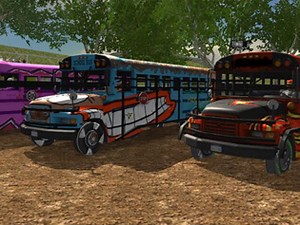 Walkthrough School Bus Demo Derby . BrightestGames.com