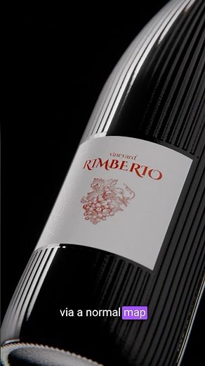 Never Struggle with Bottle Textures Again! This Blender Tip Is Pure Gold #blender #3d #tutorial