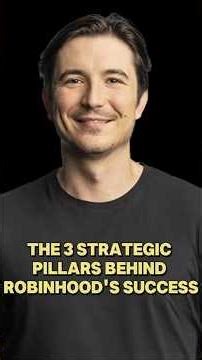 The 3 Strategic Pillars Behind Robinhood's Success #blockchain#btc #eth #crypto