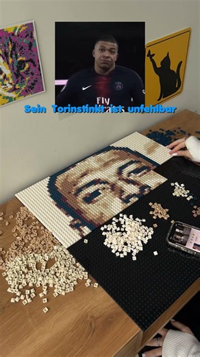 Wow⚽️🤩 @mozabrick_world #mozabrick #mbappe