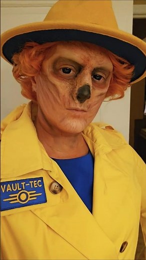Becoming The Vault Tec Sales Rep Ghoul from #fallout4 #Bethesda #cosplaysfx