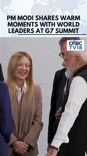 PM Modi's Bonhomie With Italy PM Meloni & Other World Leaders Steals Spotlight At G7 Summit | N18G