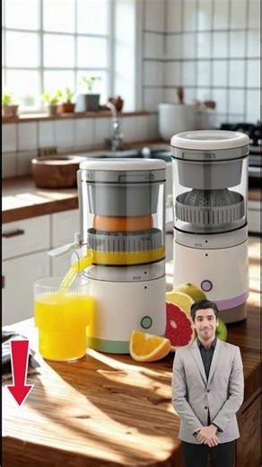 Espremedor De Laranja Frutas Elétrico Portátil Bivolt Extrator Recarregável USB.#espremedordelaranja