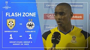 🎙️ "We can bounce back from this." - Reon Moore. Defence Force FC | #CaribbeanCup | Concacaf Champions Cup