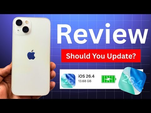 iOS 26.4 Review | iOS 26.4 Review For iPhone 13 | Should You Install 26.4 ? | iOS 26.4 Battery Test
