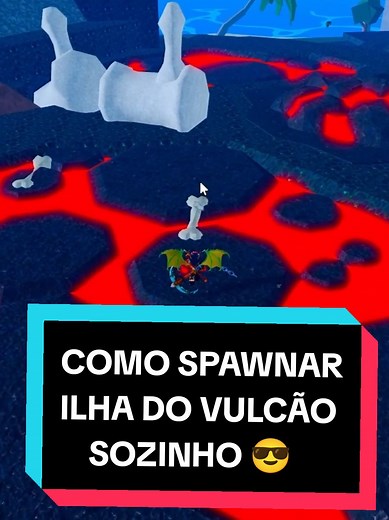 Como Spawnar a Ilha do Vulcão no Blox Fruits
