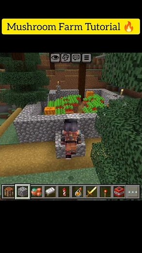 Minecraft Amazing Vegetable Garden & Mushroom Farm House 🌱🍄 (Survival Build)