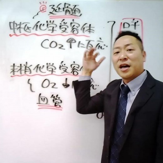 呼吸の中枢化学受容体はどこにある？