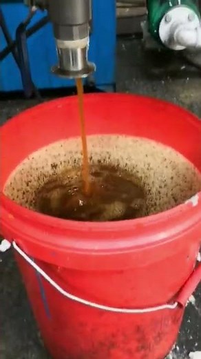 Filtration reactor working video #SHORTS