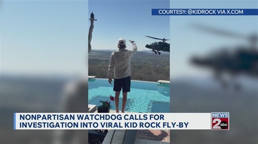 Calls for investigation into Kid Rock's fly by | Haystack News