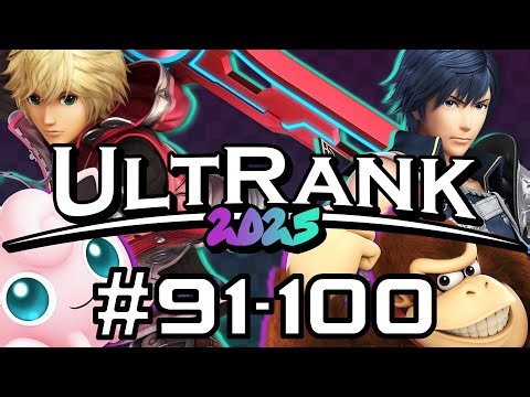 Top 100 Smash Ultimate Players - UltRank 2025 #91-100