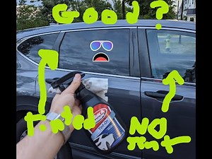 Walmart static cling window tint review