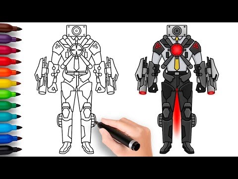 HOW TO DRAW ASTRO SPEAKERMAN 2.0 | Skibidi Toilet Zombie Universe 74 - Easy Step by Step Drawing