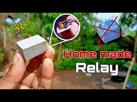 How to make 5v Relay at home || 5v Relay kaise banaye || Chandan Experiment