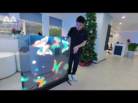 Milestrong Transparent Hologram LED Display All-in-one Screen