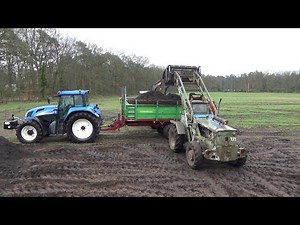 Wes spreading compost