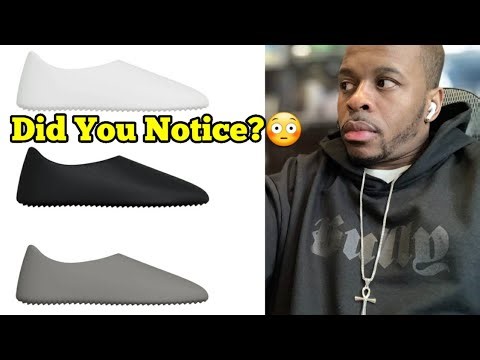 SL-01 White and Grey Yeezy Slides Shock Drop?