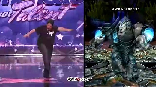 雷同咆哮沃利贝尔舞蹈原型：Sam B Dance