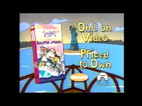 2000 Rugrats Discover America on VHS Commercial
