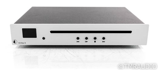 Pro-Ject CD Box S CD Player; Remote; Silver