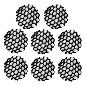 8 Pack Hair Bun Net: Ballet Hair Bun Cover - Elastic Ballet Dance Skating Nets for Women Girls