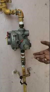 Untrip/Reset Piped Natural Gas Regulator