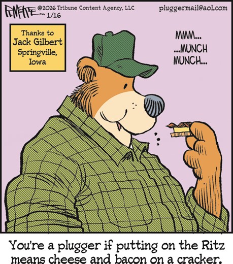 Pluggers Comic Strip 2026-01-16 | Comics Kingdom