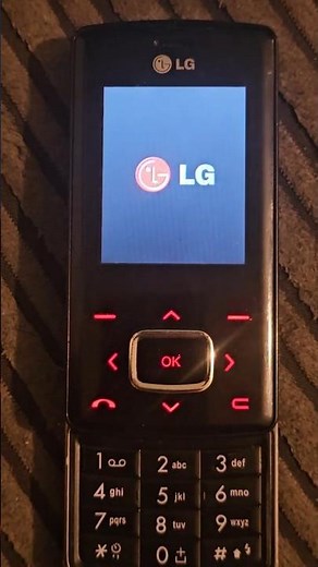 LG Chocolate/KG800 (2005) [Unknown] Startup and Shutdown