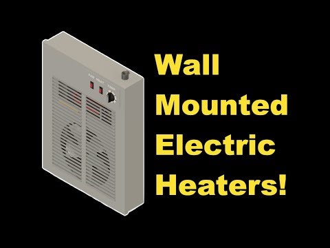 Wall Mounted Electric Heater!