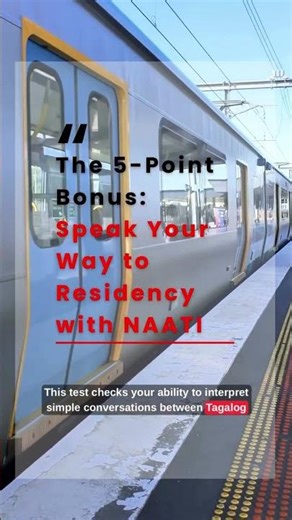 The 5-Point Bonus: Speak Your Way to Residency with NAATI