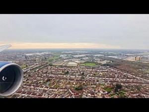 4K Approach & Landing at London Heathrow | British Airways Boeing 777-200 GE90 | ORD to LHR