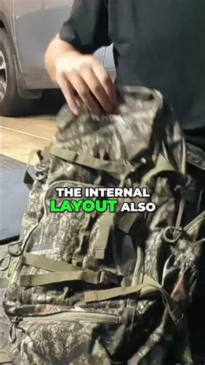 Performance Edge: HUNTPAL Hunting Backpack – Lightweight, Organized, and Field-Ready #shorts