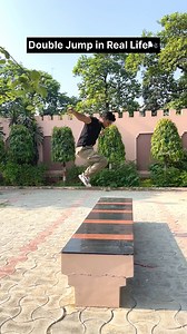 541K views · 2.8K reactions | Double Jump Tutorial ! #junedfitness ......#doublejump #jump #highjump #parkour #explore #reels #fyp #talent | Juned Fitness | Facebook