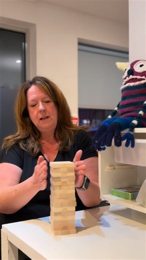 11 reactions | In the play therapy room, how a child plays Jenga can tell us a lot. Do they take risks, worry about getting it wrong, build confidently or wait for reassurance? Jenny explains why Jenga is such a powerful game in the play therapy room, and how the way a child plays the game can tell us so much about them. | The Purple Elephant Project | Facebook