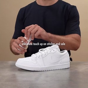 Complete Shoe Cleaning Kit - 2x Advanced Cleaning Solution, 1x Premium Stain Repellent, 1x White Shoe Paint, & Shoe Cleaning Brush For Suede, Leather, Canvas, and Mesh shoes and White Sneakers