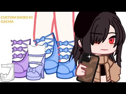 Free custom Gacha club shoes || multi color || free to use (ᴄʀᴇᴅɪᴛ ɴᴇᴇᴅᴇᴅ)