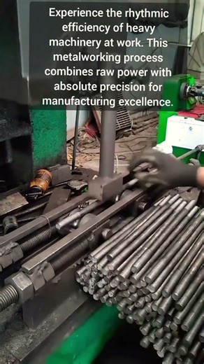 Amazing Automated Metal Forging Process In A Modern Factory