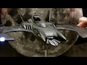 Batwing with Lighting & Gadgets AMT/Ertl 1:25th Scale Full Overhaul
