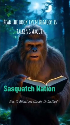 "Sasquatch Nation" OUT NOW! #booktube #sciencefiction #fantasy #Bigfoot #bookrecommendations