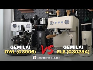 Gemilai Ele vs Owl (G3028A Vs G3006) Espresso Machine Comparison #Gemilai #GemilaiG3028A #EleG3028A